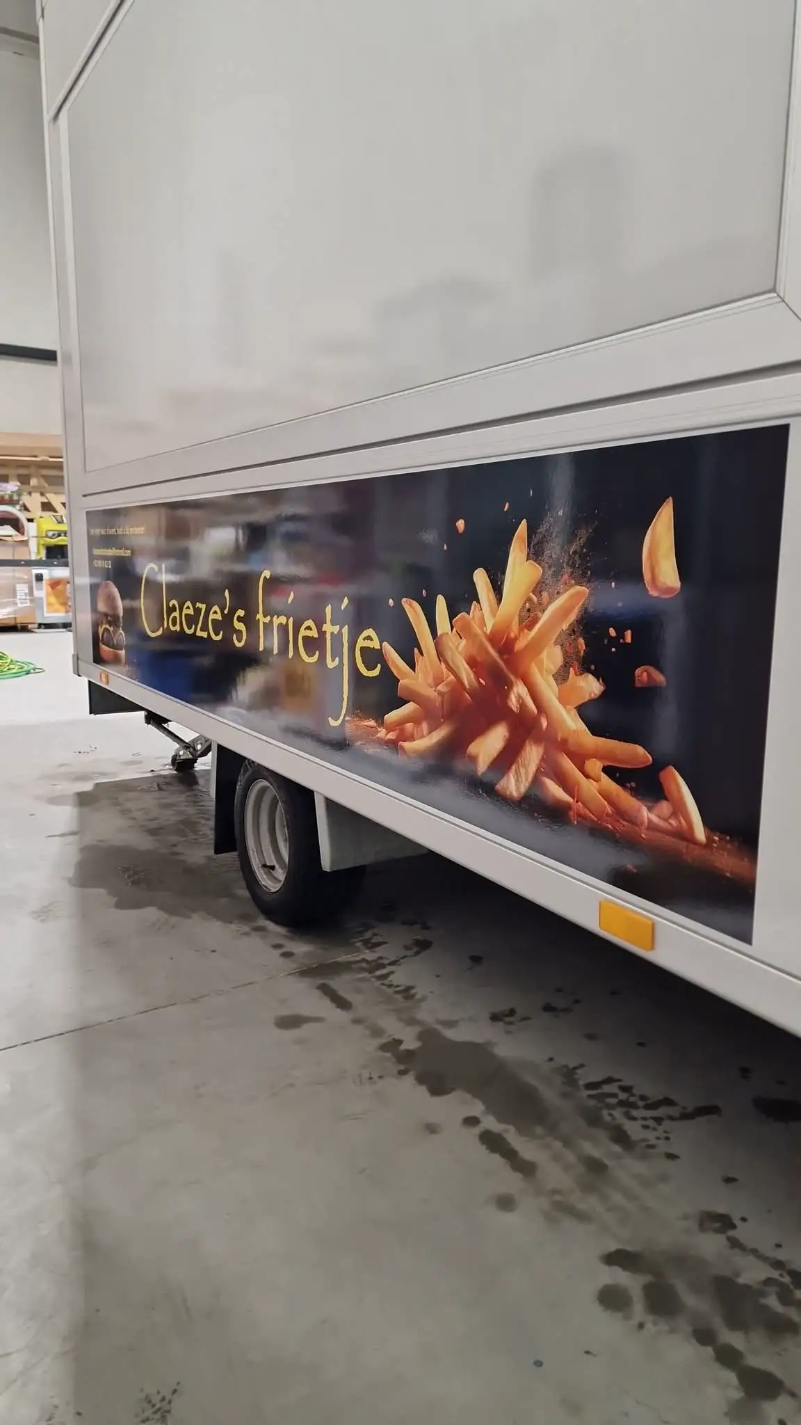 Claeze's Frietje op locatie
